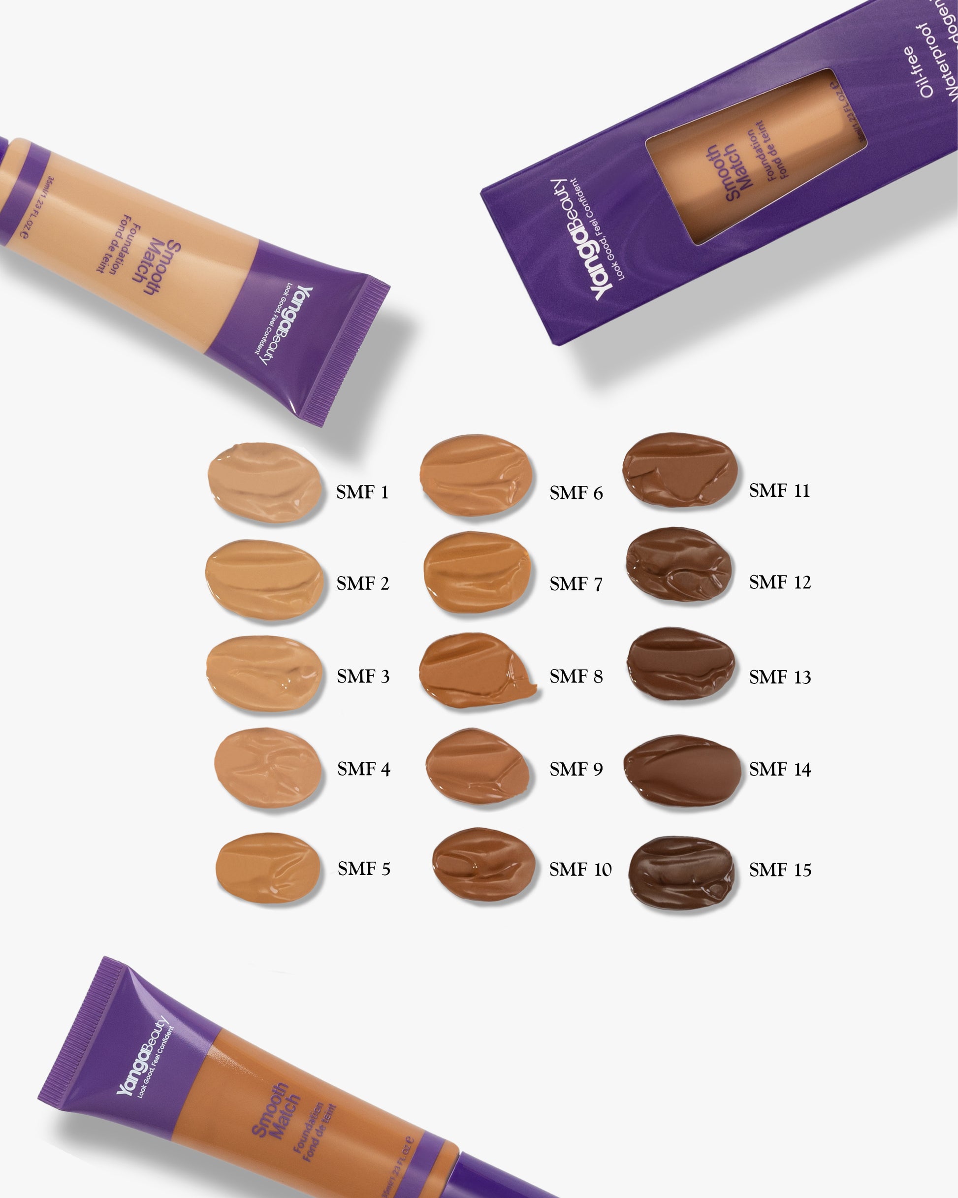 Mini Smooth Match Foundation – YangaBeauty