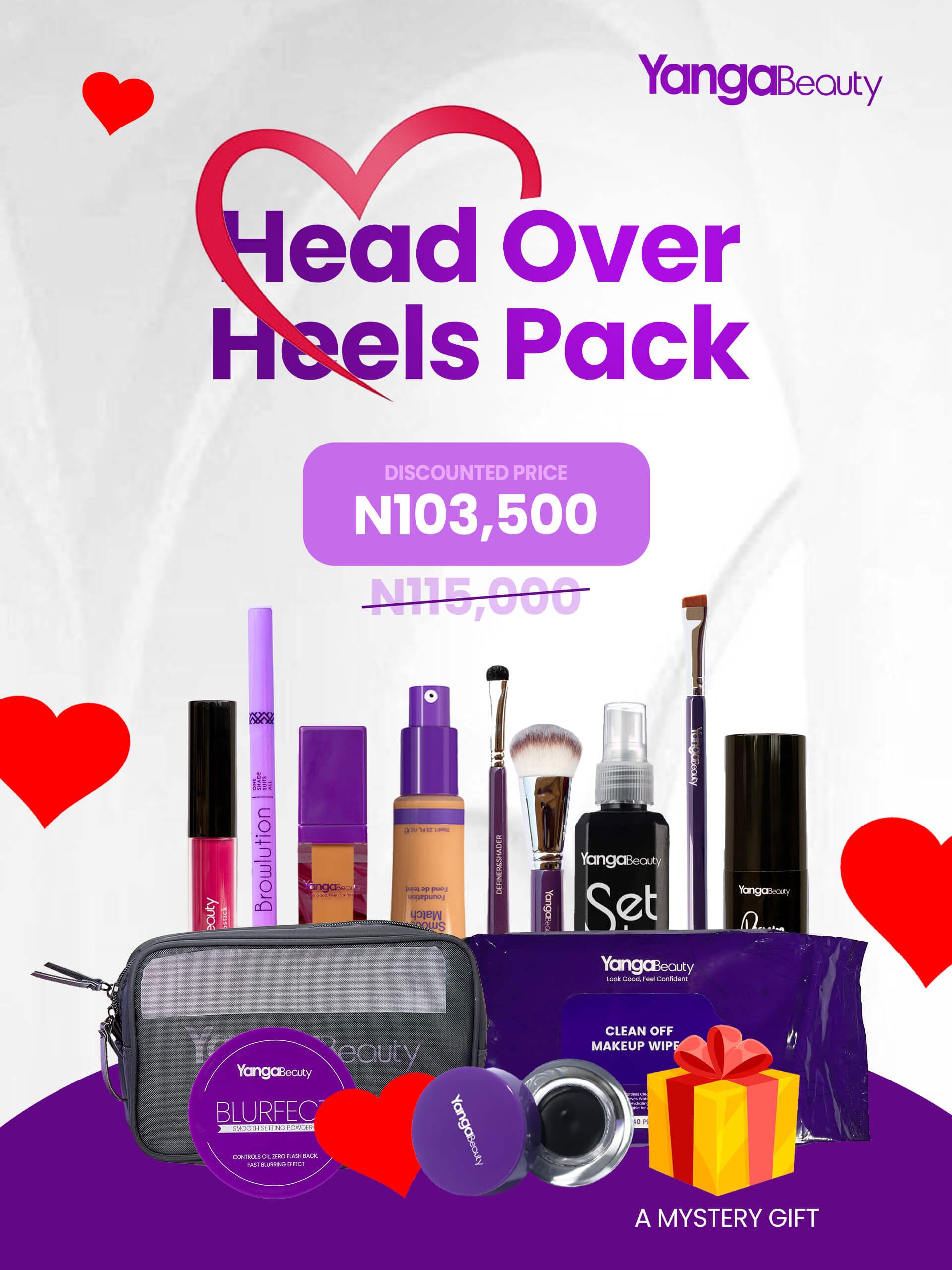 LOVE STRUCK - HEAD OVER HEELS PACK 😍💗