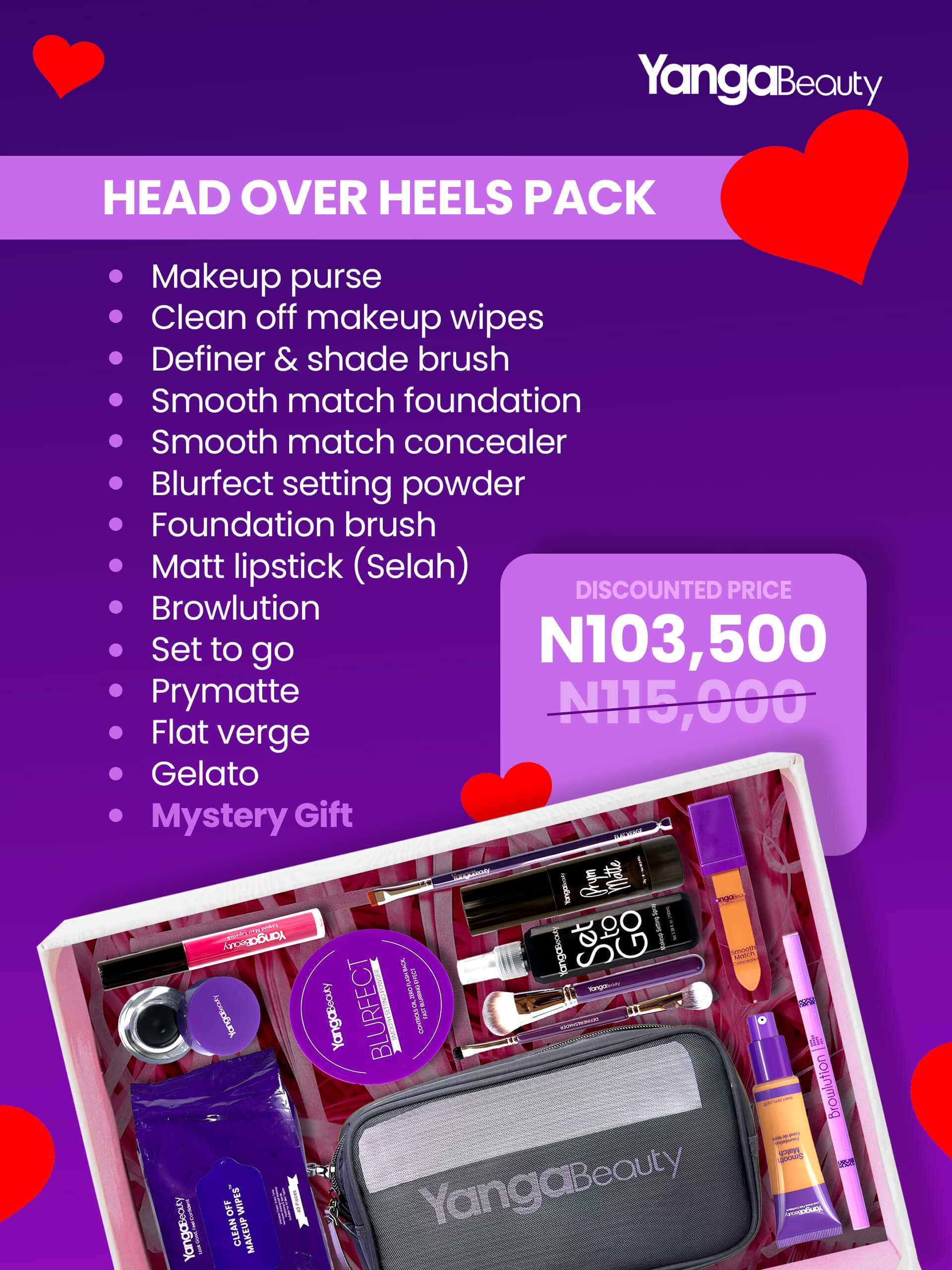 LOVE STRUCK - HEAD OVER HEELS PACK 😍💗